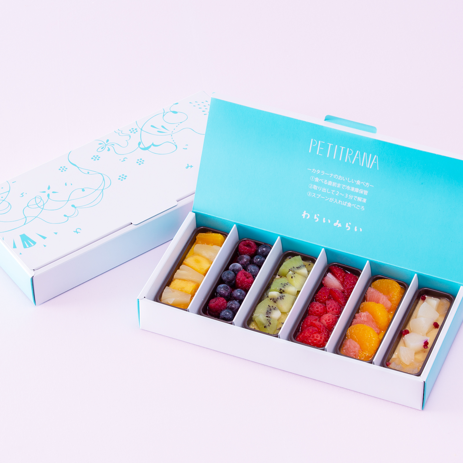 Amazon.co.jp: わらいみらい カタラーナ ブリュレ フルーツ プリン